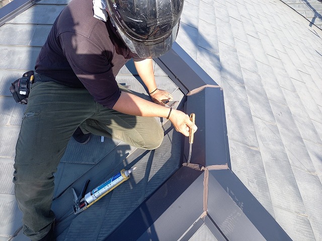 棟板金交換工事